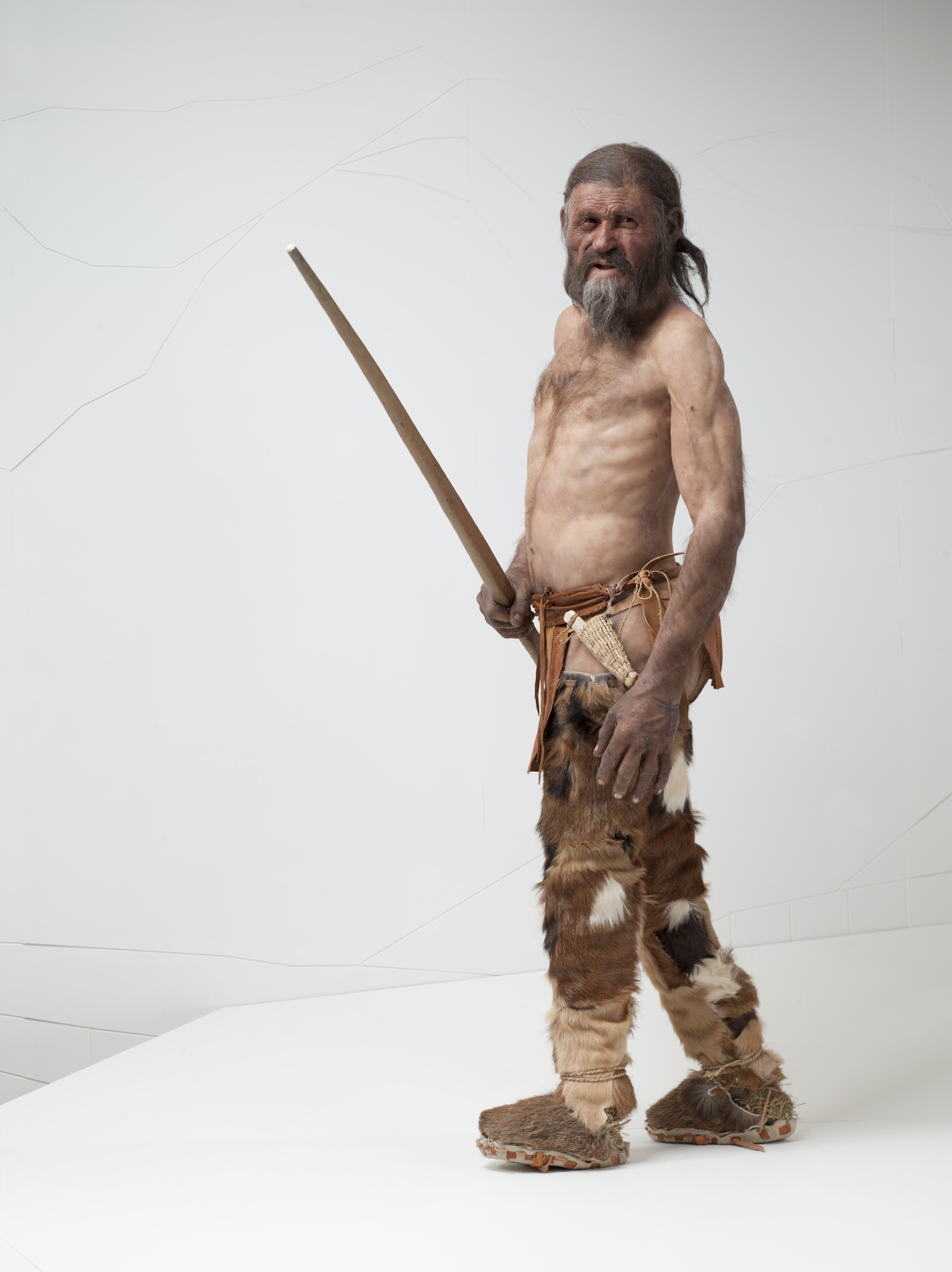 Die Rekonstruktion des Mannes aus dem Eis © Südtiroler Archäologiemuseum/Ochsenreiter